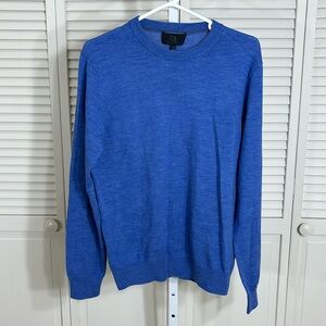 NWT Qi New York Men's 100% Australian Wool Sweater Medium